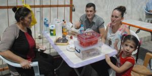 Mahkumlar özlem giderdi…