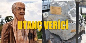 Bener Hakkı Hakeri’nin büstüne çirkin saldırı