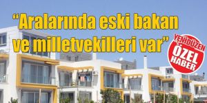 ‘Kaçak yapılaşma’ iddiası