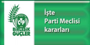 CTPden 3 kritik karar