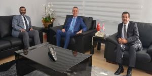 Telsim yetkilileri Ertuğruloğlu’nu ziyaret etti