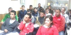 Hakem kursu tamamlanıyor