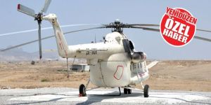 Yangın helikopteri Lefkoşa Sanayide