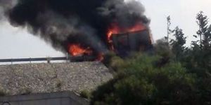 LİMASOL-BAF YOLUNDA KORKUNÇ KAZA