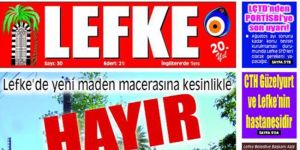 Lefke Gazetesi’nin  30. sayısı yayınlandı