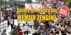 Güney’de 24 kişiye 1, Kuzey’de 17 kişiye 1 MEMUR!