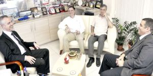 Telsim Genel Müdürü’den YENİDÜZEN’e nezaket ziyareti