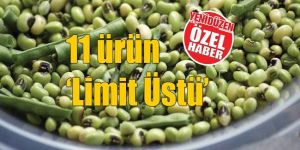 68 meyve ve sebzeye analiz