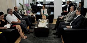 Çolak, KTTO heyetini kabul etti