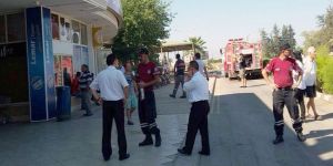 Elektrik panosu kısa devre yaptı, yangın çıktı