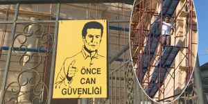 İş güvenliği TABELADA (!)