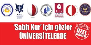 ‘Sabit Kur’ için gözler ÜNİVERSİTELERDE