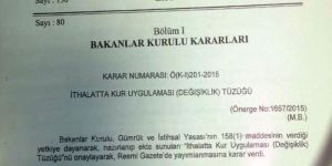 İthalatta  ‘SABİT KUR’ yürürlükte!