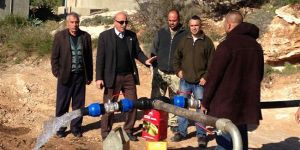 Mehmetçikte su sevinci