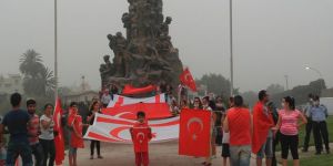 Ülkü Ocakları “Teröre lanet yürüyüşü” gerçekleştirdi