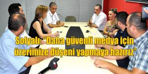 CTP MYK United Medya’yı ziyaret etti…