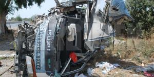 DEMİRHANda KORKUTAN KAZA