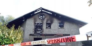  Çocuk sığınmacıların kaldığı bina kundaklandı