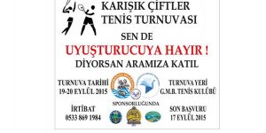 Uyuşturucuya karşı oynayacaklar