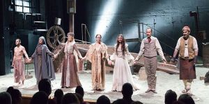 Festivalde “Çürük Temel” sahne aldı