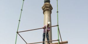 Dikilitaş’ta konzervasyon çalışmaları başladı