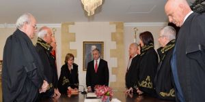 Şefik, yeni görevine resmen başladı.