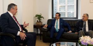 Akıncı yoğun temaslara başladı