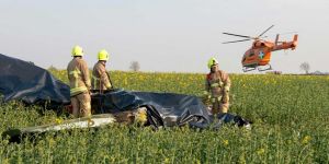 İngilterede uçak kazası