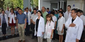 Tıp-İş, Ankaradaki saldıryı eylemle kınadı