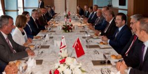 Akıncı ve Erdoğan bir araya geldi