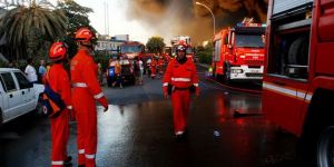 Güneyde yem fabrikasında yangın çıktı