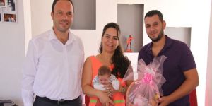 İskele Belediyesi’nden “Hoş Geldin Bebek” paketi