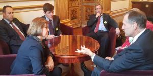 Çolak, Fransız medyası ile bir araya geldi