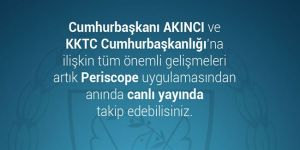 Periscope uygulamasını hayata geçirildi