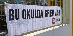 Geçitkale İlkokulu’nda uyarı grevi
