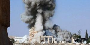 Palmyra sütunları idam için havaya uçuruldu