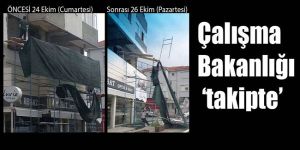 İskele kaldırıldı