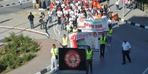 DEV-İŞ: Çözüm özelde sendikalaşmada!