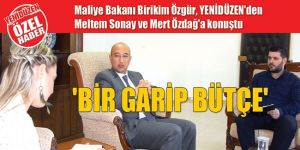 BİR GARİP BÜTÇE