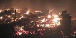 Pariste mülteci kampı da ateşe verildi