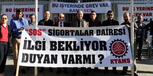 Sosyal Sigortalar Dairesinde tam gün grev!