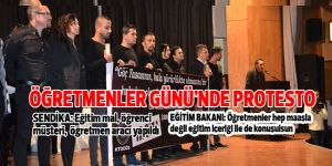 Öğretmenler Gününde YÜKSEK TANSİYON