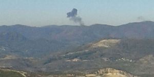 Uçaktan sonra helikopter de düşürüldü!