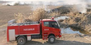 Mesarya’da üç ayrı dere yatağı ataşe verildi