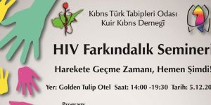 HIV FARKINDALIK SEMİNERİ DÜZENLENİYOR