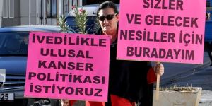 Ulusal Kanser Politikası için meclise yürüdü