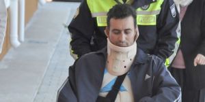 Mahkemeye tekerlekli  sandalye ile çıkarıldı