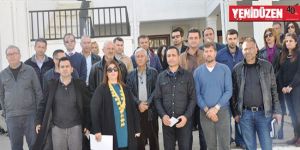 İki öğretmenin darp edilmesi protesto edildi