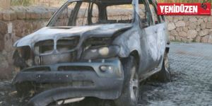 Kader Felek’e ait araç kundaklandı!