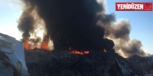 HURDALIKTA YANGIN ÇIKTI